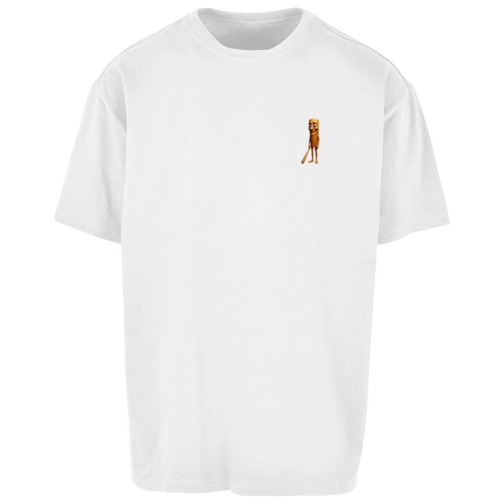 TUNG TUNG TUNG SAHUR Backprint Oversize T-Shirt