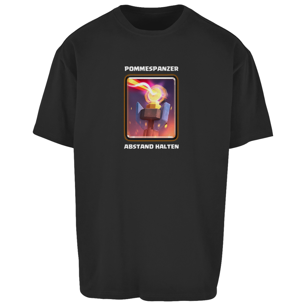 POMMESPANZER ABSTAND HALTEN Oversize T-Shirt