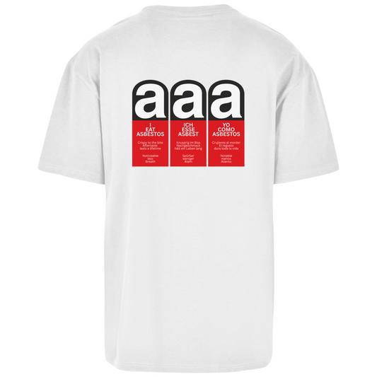 ICH ESSE ASBEST Backprint Oversize T-Shirt