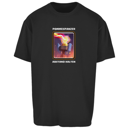 POMMESPANZER ABSTAND HALTEN Oversize T-Shirt