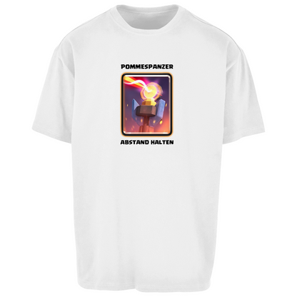 POMMESPANZER ABSTAND HALTEN Oversize T-Shirt