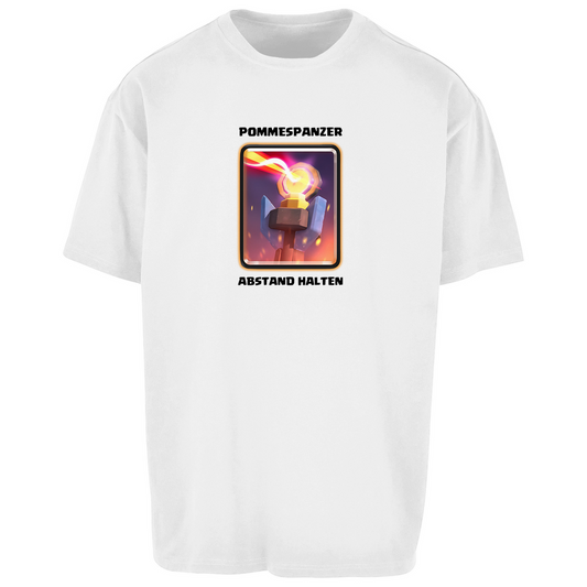 POMMESPANZER ABSTAND HALTEN Oversize T-Shirt